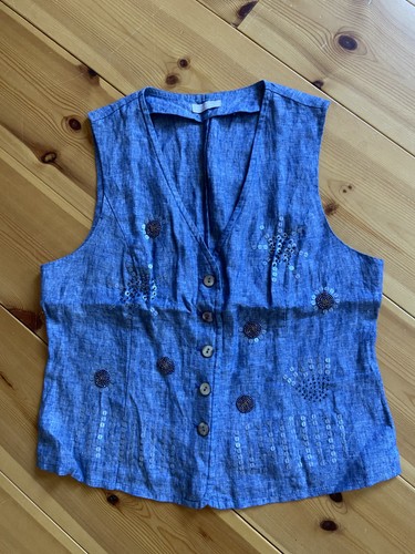 Damen weste marco - weste, blau